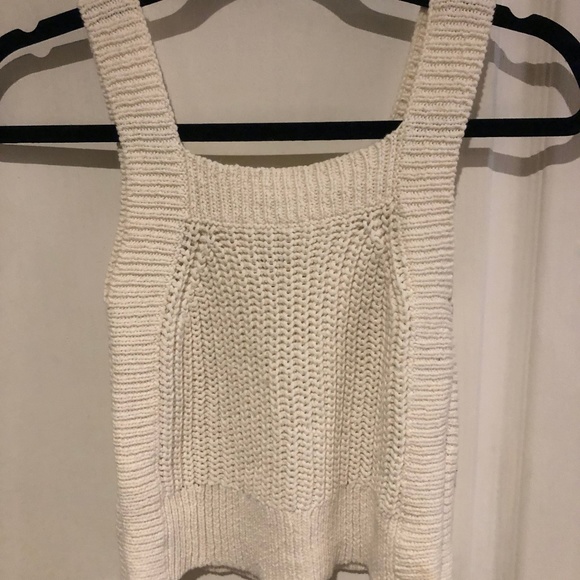 Aritzia Wilfred Free Caumont Tank in Cream - Picture 1 of 2